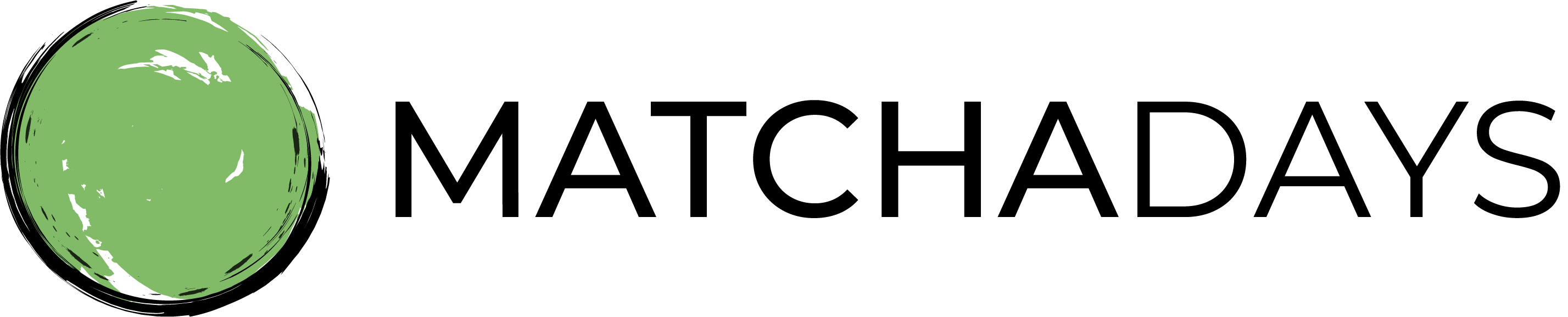 Logo MatchaDays - boutique en ligne de thé vert matcha en Suisse